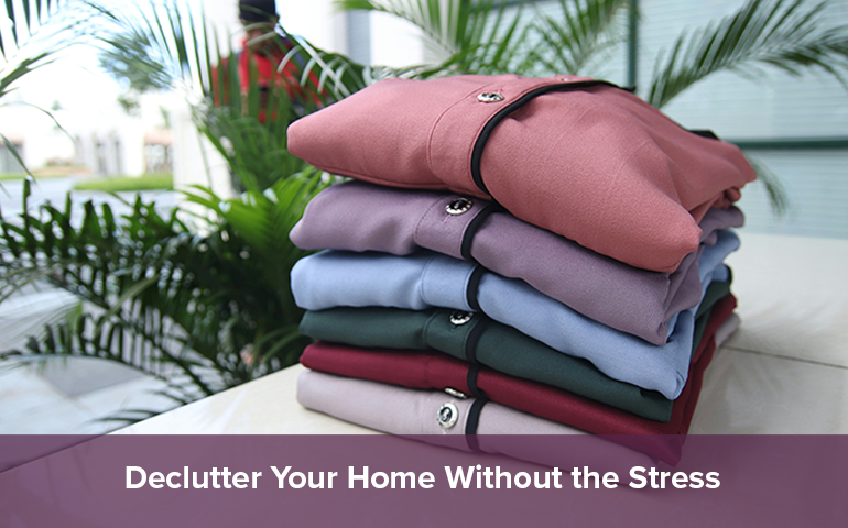 Declutter Your Home Without the Stress